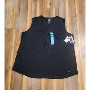 NWT JONES NEW YORK SIGNATURE Tank Top, black, size XL.